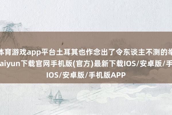 体育游戏app平台土耳其也作念出了令东谈主不测的举动-开云kaiyun下载官网手机版(官方)最新下载IOS/安卓版/手机版APP